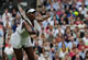 Day 3 Wed 22 Jun 2011 - Venus Williams (USA)[23] in action today during her victory over Kimiko Date-Krumm (JPN) in todays Ladies' Singles 2nd Second Round match