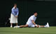 Day 4 Thu 23 Jun 2011 -  Novak Djokovic (SRB) [2] over stretches during his victory over Kevin Anderson (RSA) in todays Gentlemen's Singles Second Round match