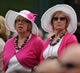Day 4 Thu 23 Jun 2011 - Two fans in hats on Centre Court