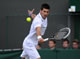 Day 4 Thu 23 Jun 2011 - Novak Djokovic (SRB) [2] in action today during his victory over Kevin Anderson (RSA) in todays Gentlemen's Singles Second Round match