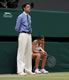 Day 8 Tue 28 Jun 2011 - Marion Bartoli (FRA) looks exhausted towards the end of the third set during her defeat by Sabine Lisicki (GER) in todays Ladies' Singles Quarter Finals match