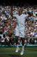 Day 9 Wed 29 Jun 2011 - Jo-Wilfried Tsonga (FRA) celebrates his victory over Roger Federer (SUI) in todays Gentlemen's Singles Quarterfinal match 